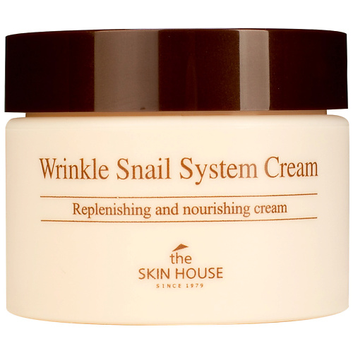

THE SKIN HOUSE Крем улиточный анти-возрастной Wrinkle Snail System Cream, Крем улиточный анти-возрастной Wrinkle Snail System Cream