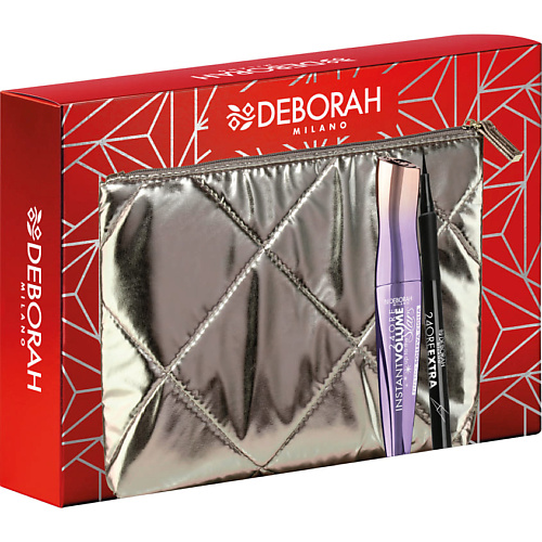 Набор средств для макияжа DEBORAH MILANO Набор в косметичке N.10 подарки для неё clarins набор в косметичке
