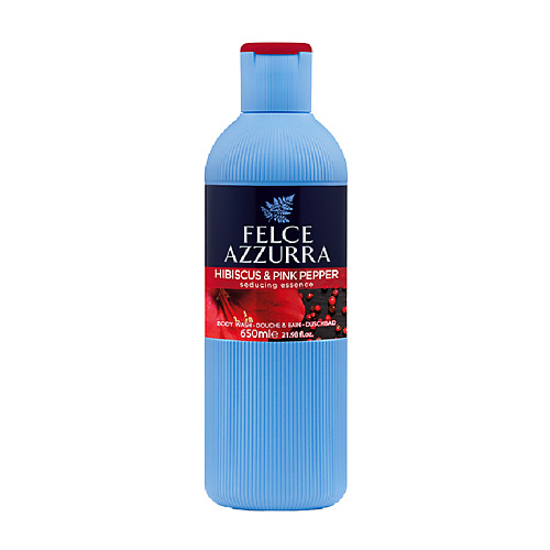 фото Felce azzurra парфюмированный гель для ванны и душа "эссенция соблазна" hibiscus & pink pepper
