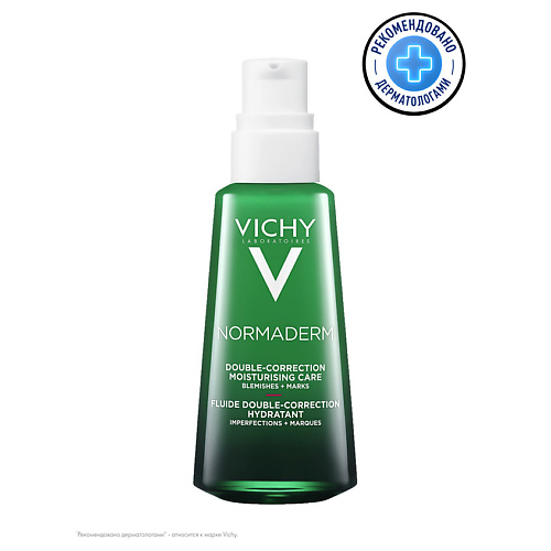 Корректор для лица VICHY Normaderm Корректирующий крем-флюид для лица двойного действия против прыщей и акне с салициловой кислотой уход за лицом weleda флюид для лица матирующий