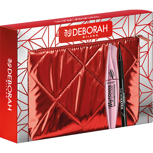 Набор средств для макияжа DEBORAH MILANO Набор в косметичке N.09 подарки для неё clarins набор в косметичке tonic
