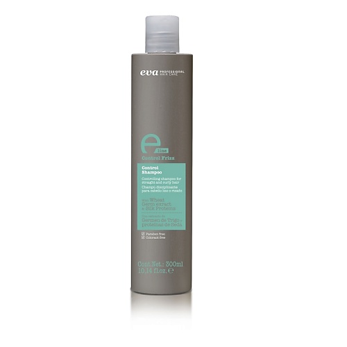 EVA PROFESSIONAL HAIR CARE Шампунь для кудрявых волос разглаживающий E-Line Control Shampoo eva professional hair care шампунь для волос очищающий для стимуляции фолликул capilo technikum shampoo n 01