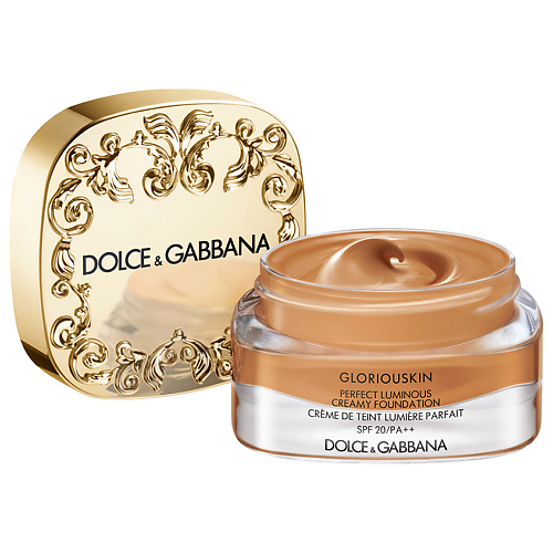 DOLCE&GABBANA Тональный крем с эффектом естественного сияния GLORIOUSKIN SPF 20 успокаивающий питательный крем dolce lpr18050 50 мл