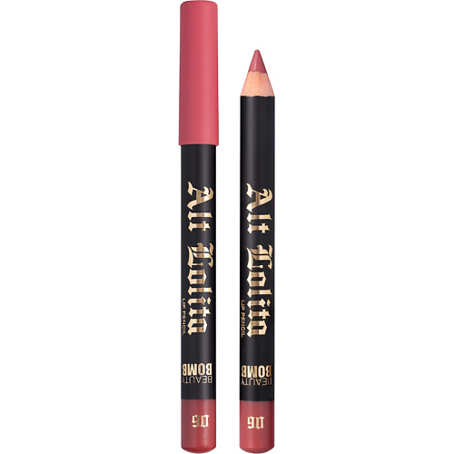 Карандаш для губ BEAUTY BOMB Карандаш для губ Lip Pencil Alt Lolita карандаш для губ colours lip pencil sensai 1 г 04 feminine mauve