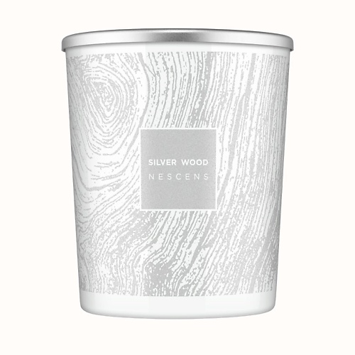 Свеча ароматическая NESCENS Свеча парфюмированная ароматическая Silver Wood nescens silver wood scented candle