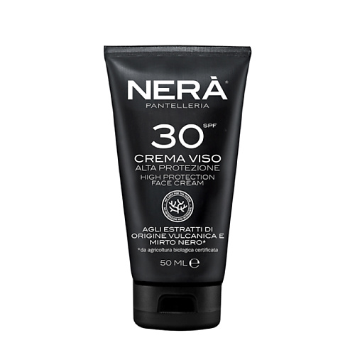 NERA PANTELLERIA Крем для лица солнцезащитный SPF 30 Crema Viso Alta Protezione guam крем для лица уплотняющий моделирующий контур crema viso rimpolpante 50 мл guam seatherapy