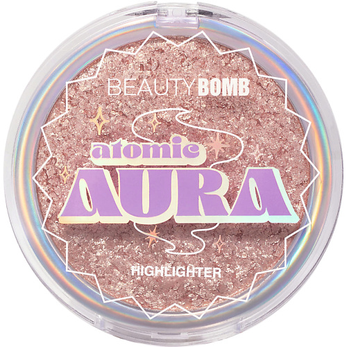 Хайлайтер для лица BEAUTY BOMB Хайлайтер для лица Atomic Aura наклейки для волос beauty bomb paris 1 шт