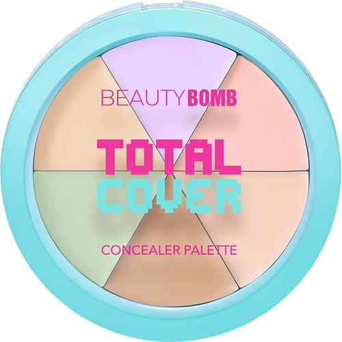 фото Beauty bomb палетка консилеров concealer palette "total cover"