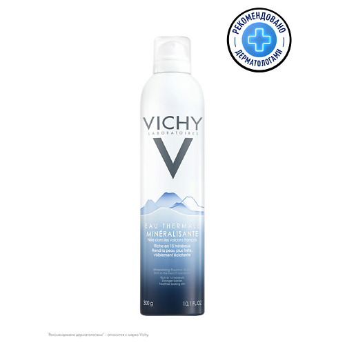 цена Спрей для лица VICHY Минерализирующая термальная вода-спрей для лица и тела