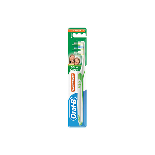 

ORAL-B Зубная щетка 3_EFFECT Maxi Clean 40 средняя, Зубная щетка 3_EFFECT Maxi Clean 40 средняя