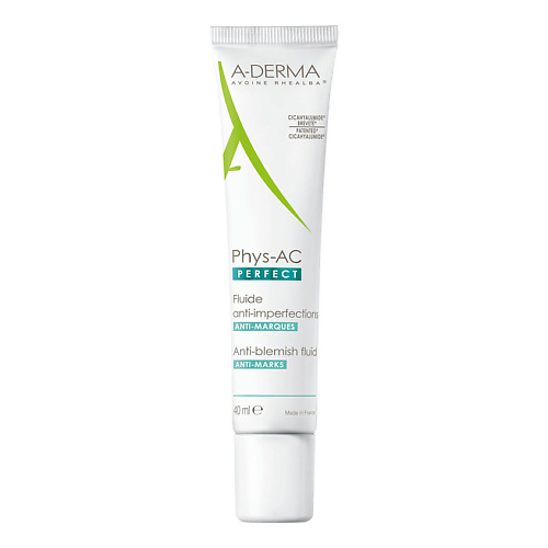 A-DERMA Флюид против дефектов кожи, склонной к акне Phys-AC Perfect Уход за лицом
