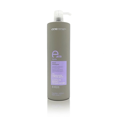 Шампунь для волос EVA PROFESSIONAL HAIR CARE Шампунь для кудрявых волос разглаживающий E-Line Rizzi Shampoo