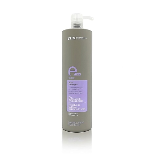 Шампунь для волос EVA PROFESSIONAL HAIR CARE Шампунь для кудрявых волос разглаживающий E-Line Curly шампунь для волос eva professional hair care шампунь для кудрявых волос e line curly