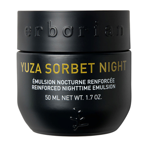 ERBORIAN Крем ночной увлажняющий Юзу Сорбет YUZA SORBET NIGHT