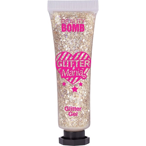 BEAUTY BOMB Глиттер гель для лица Glitter gel «Glitter Mania»