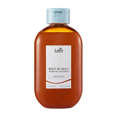 mokeru ginger essence black shampoo 500ml Шампунь для волос LADOR Шампунь для восстановления корней волос с экстрактами имбиря и яблока ROOT RE-BOOT PURIFYING SHAMPOO GINGER&APPLE