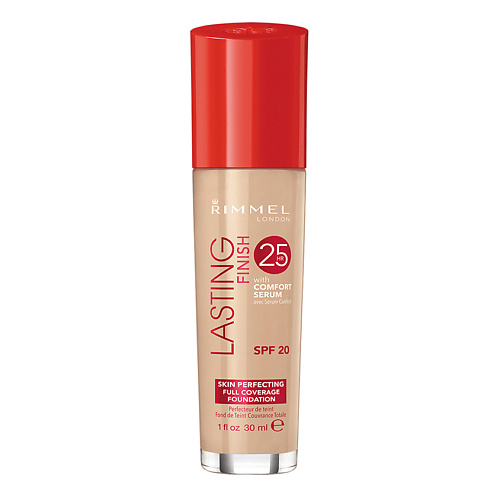 RIMMEL Тональный крем Lasting Finish 25ч с сывороткой Comfort