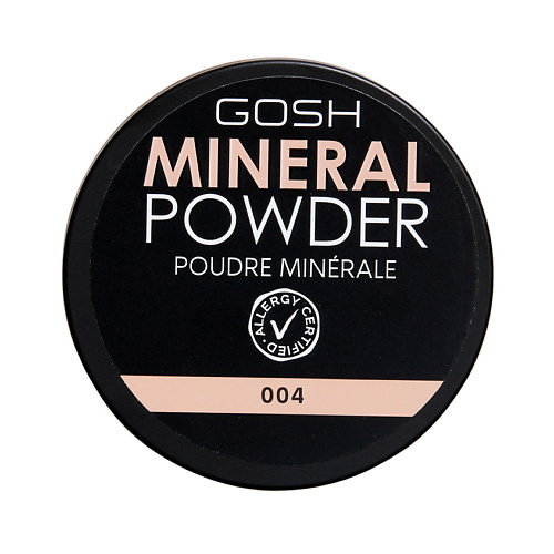 GOSH Пудра для лица минеральная Mineral Powder bareminerals пудра вуаль минеральная фиксирующая прозрачная mineral veil finishing powder spf25