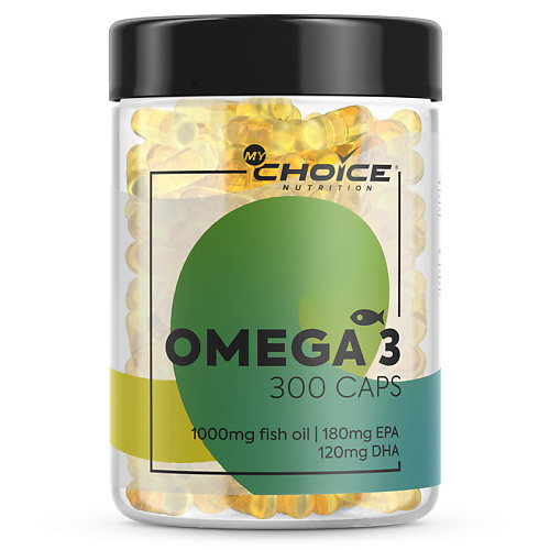 MYCHOICE NUTRITION Рыбий жир Omega 3 PRO 1000 мг mychoice nutrition добавка sunflower lecithin