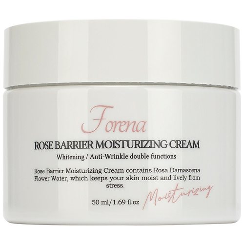 

FORENA Крем для лица увлажняющий с экстрактом розы Rose Barrier Moisturizing Cream, Крем для лица увлажняющий с экстрактом розы Rose Barrier Moisturizing Cream