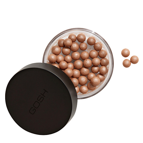 GOSH Пудра-бронзер в шариках Precious Powder Pearls Glow tetra cichlid colour mini корм в мелких шариках усиливающий окраску цихлид 500мл