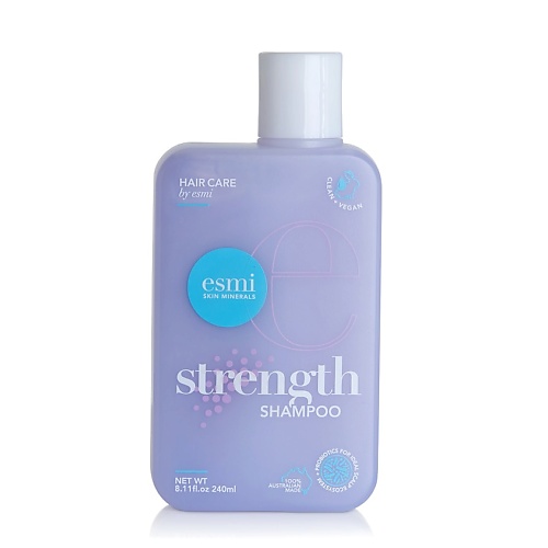 ESMI SKIN MINERALS Шампунь для волос укрепляющий Strength whispers of strength