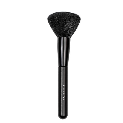 POETEQ Кисть для нанесения пудры FINISH TOUCH POWDER BRUSH face 12 powder fan brush лицо 12 веерная кисть для пудры