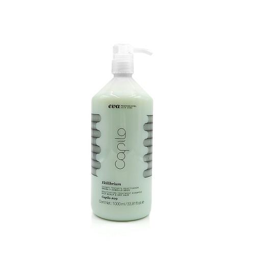 EVA PROFESSIONAL HAIR CARE Шампунь для жирной кожи головы и сухих волос Capilo Ekilibrium Shampoo N.09 восстанавливающий шампунь для сухих волос revitalizing shampoo dry hair 43413 1000 мл