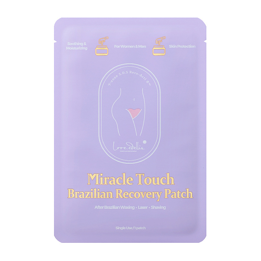LOVE EDELLIS Маска для зоны бикини снимающая раздражение Miracle Touch ...