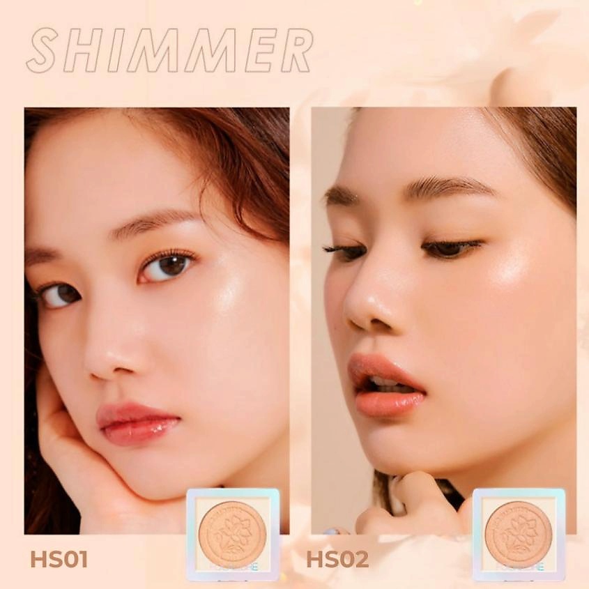 FOCALLURE Хайлайтер Shimmering Skin Pressed Highlighter FCU000355 - фото 6