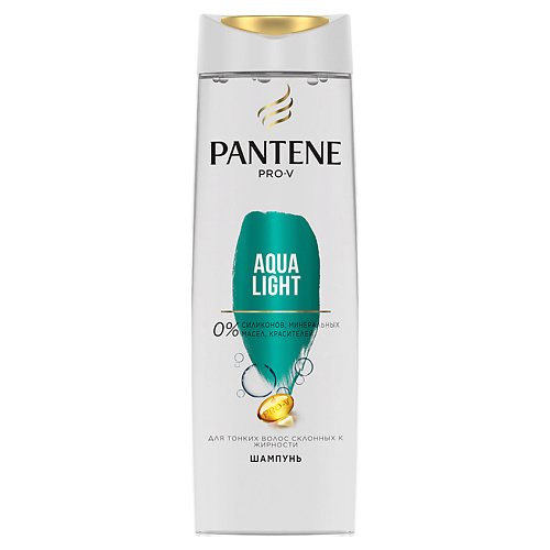 Шампунь для волос PANTENE Легкий питательный шампунь Aqua Light