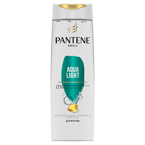 Шампунь для волос PANTENE Легкий питательный шампунь Aqua Light pantene pro v подарочный набор легкий питательный шампунь 250мл легкий питательный и укрепляющий бальзам ополаскиватель aqua light 200мл 2 уп