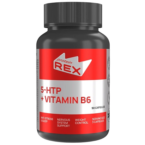 PROTEIN REX 5-гидрокситриптофан + витамин B6 
