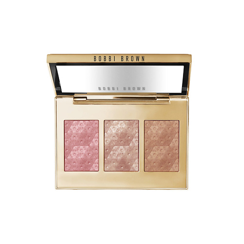BOBBI BROWN Палетка для макияжа лица Luxe Cheek and Highlight Palette палетка для коррекции лица sculpting kit contouring and blush palette p0601 01 supermodel look 1 12 г