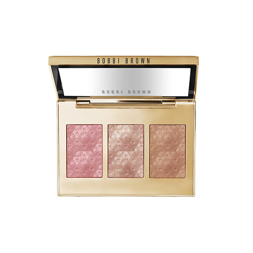 BOBBI BROWN Палетка для макияжа лица Luxe Cheek and Highlight Palette ninelle палетка для скульптурирования лица la luz y la sombra