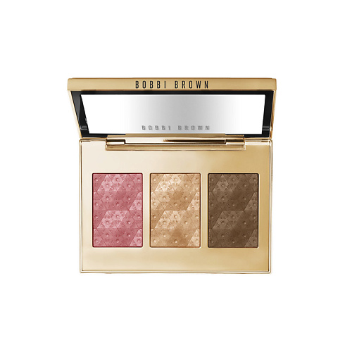 BOBBI BROWN Палетка для макияжа лица Luxe Cheek and Highlight Palette christian louboutin beauty корректирующая палетка для лица 4 в 1 teint fetiche le baume 4 couleurs