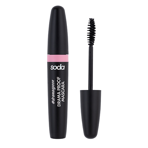 Тушь для ресниц SODA Тушь для ресниц Drama Proof Mascara #dramaqueen