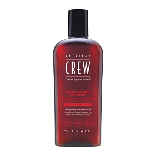 шампунь для волос derma save шампунь от выпадения волос h16 prevention hair loss shampoo Шампунь для волос AMERICAN CREW Шампунь против выпадения волос Anti - Hair Loss Shampoo