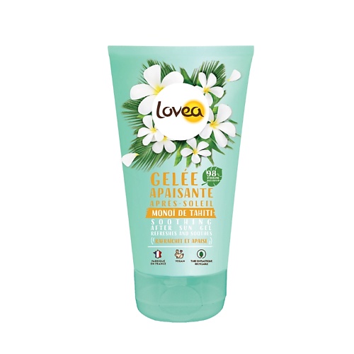 Гель после загара LOVEA Гель для тела после загара Soothing After Sun Gel крем после загара для тела sun time after sun cream spray 150 мл