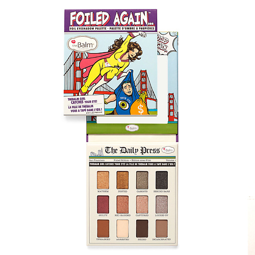 

THEBALM Палетка теней FOILED AGAIN, Палетка теней FOILED AGAIN