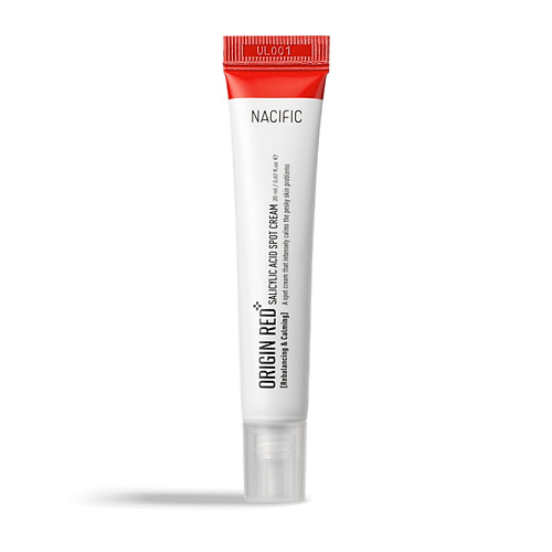 NACIFIC Крем для точечного применения с салициловой кислотой Origin Red Salicylic Acid Spot Cream