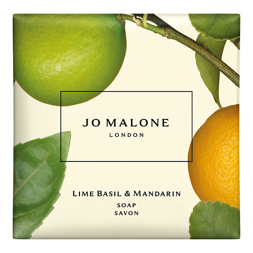 цена Парфюмированное мыло твердое JO MALONE LONDON Мыло Lime Basil & Mandarin Soap Savon