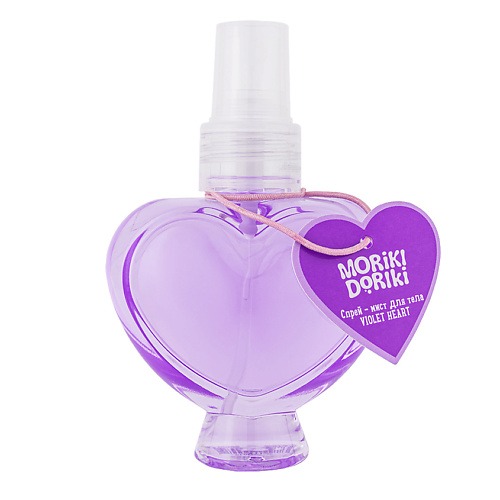 MORIKI DORIKI Спрей-мист для тела VIOLET HEART liv delano спрей мист для тела nude elixir me time 100