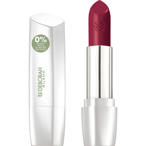 Помада для губ DEBORAH MILANO Помада для губ Formula Pura Lipstick карандаш для губ deborah milano formula pura organic lip pencil 0 г