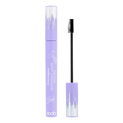 Тушь для ресниц SODA Тушь для ресниц Independent Lashes Mascara #theonlyqueen