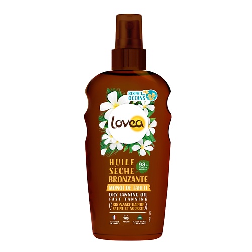 Солнцезащитное масло для тела LOVEA Масло - бронзатор для тела сухое Dry Tanning Oil сухое масло для волос icon india dry 118 мл
