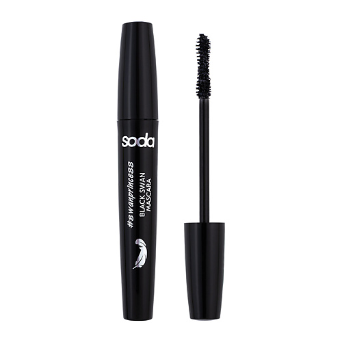 SODA Тушь для ресниц Black Swan Mascara #swanprincess тушь для ресниц urban dollkiss black devil expert volume mascara 10 мл