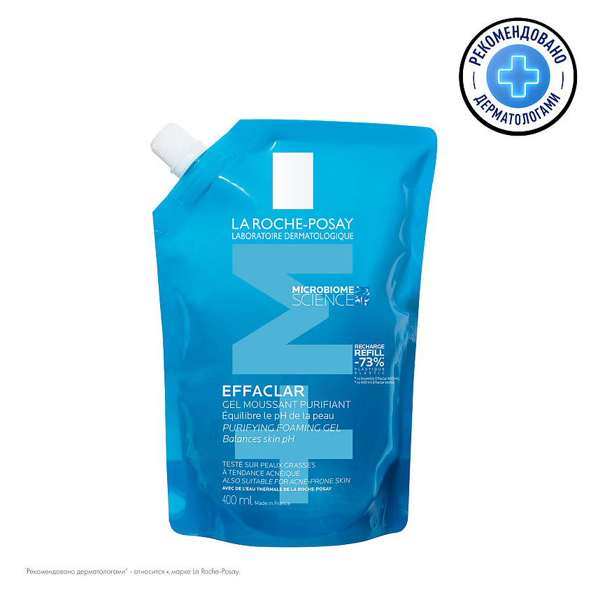 LA ROCHE-POSAY Effaclar Очищающий пенящийся гель для умывания ...