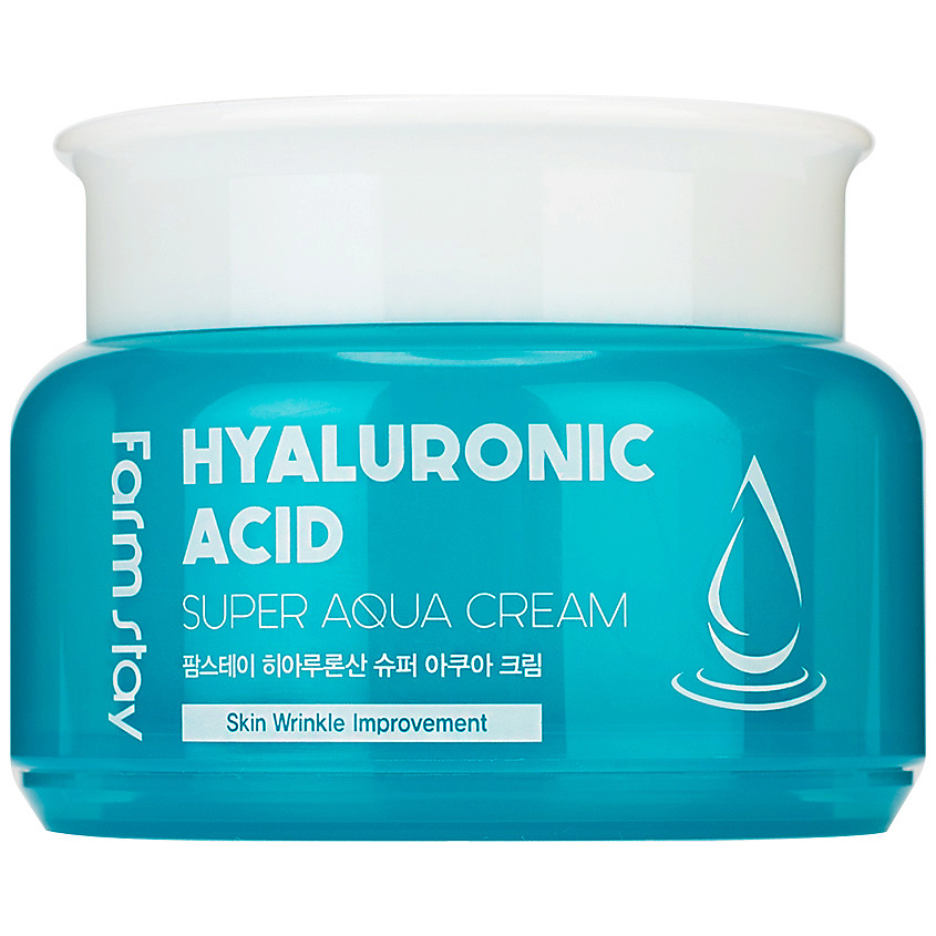 FARMSTAY Крем для лица Суперувлажняющий с гиалуроновой кислотой Hyaluronic Acid Super Aqua Cream, фото 2