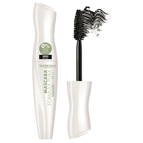 Тушь для ресниц DEBORAH MILANO Тушь для ресниц FORMULA PURA MASCARA bb крем для лица spf 20 deborah milano formula pura 30 мл